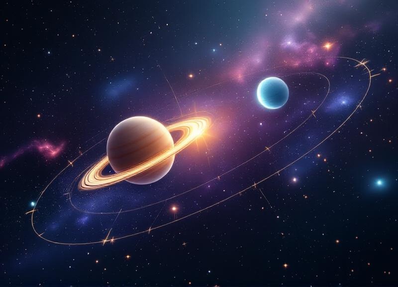 Comparison table showing Western and Vedic astrology terminology with planetary symbols and house systems