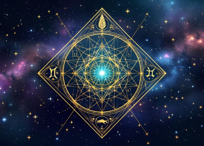 Vedic astrology chart highlighting Ardra nakshatra with storm symbolism and Gemini zodiac constellation overlaid with neural network patterns