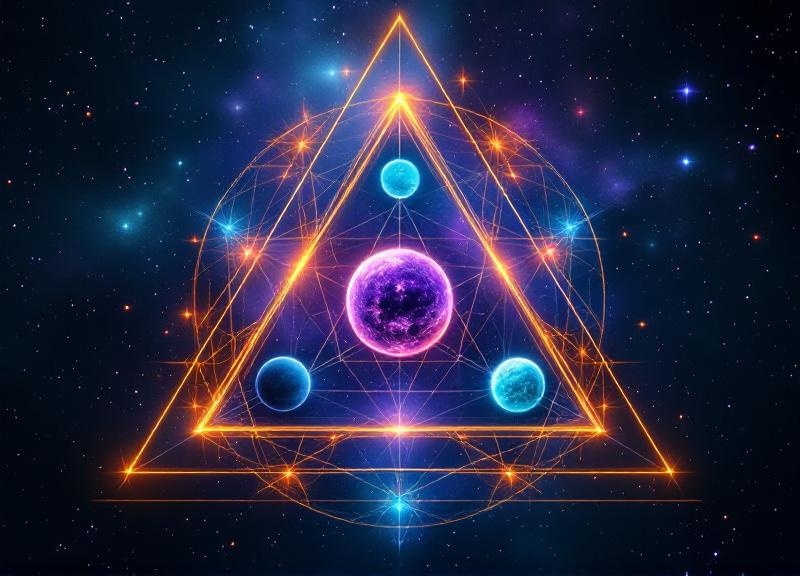 Zodiac wheel diagram highlighting Gemini with radiating connection lines to all twelve signs showing Uranus transit impact areas