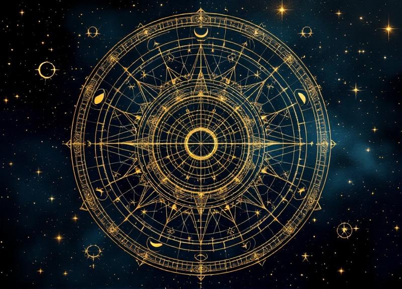 Person writing intentions in journal with candles and crystals during new moon ritual ceremony