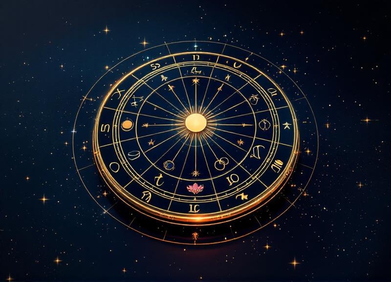 Comparison diagram showing natal chart versus solar return chart with key differences in house cusps and planetary positions