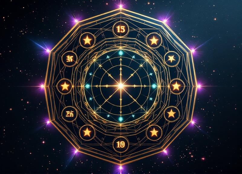 2026 Flying Star feng shui bagua map overlay on modern home floor plan showing auspicious and challenging sectors