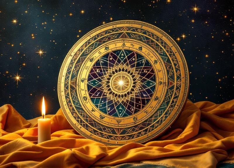 Side-by-side comparison diagram of Western composite chart technique and Vedic relationship analysis methods