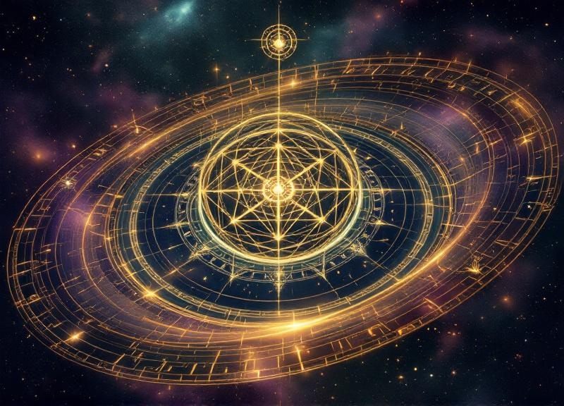 Diagram illustrating progressed Moon moving through zodiac signs over 28-year cycle with emotional themes