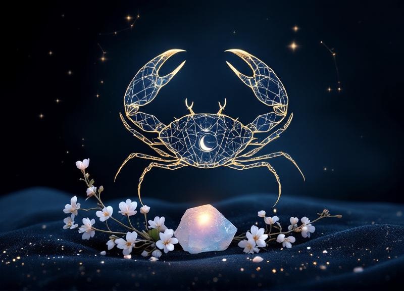 Peaceful nighttime ritual scene with Cancer child and parent creating sacred bedtime routine together