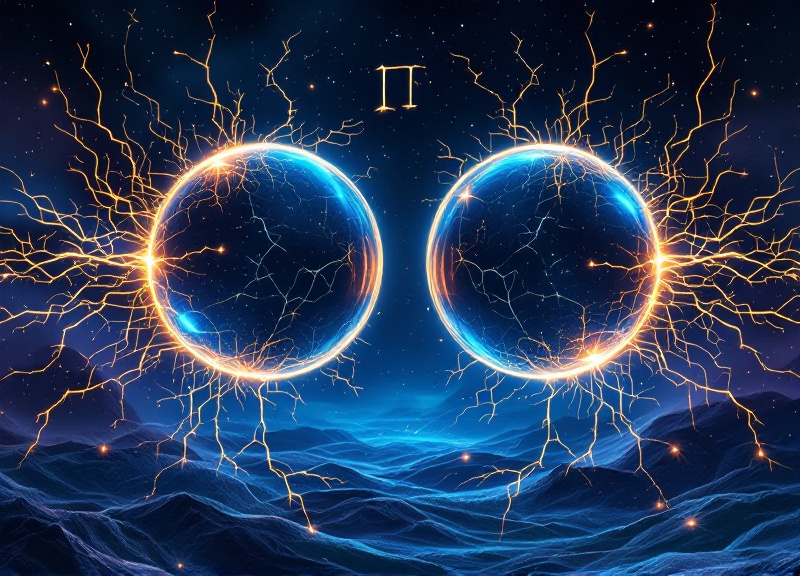 Visual representation of Saturn-Neptune conjunction in Aries with symbolic imagery of cardinal fire energy and new beginnings