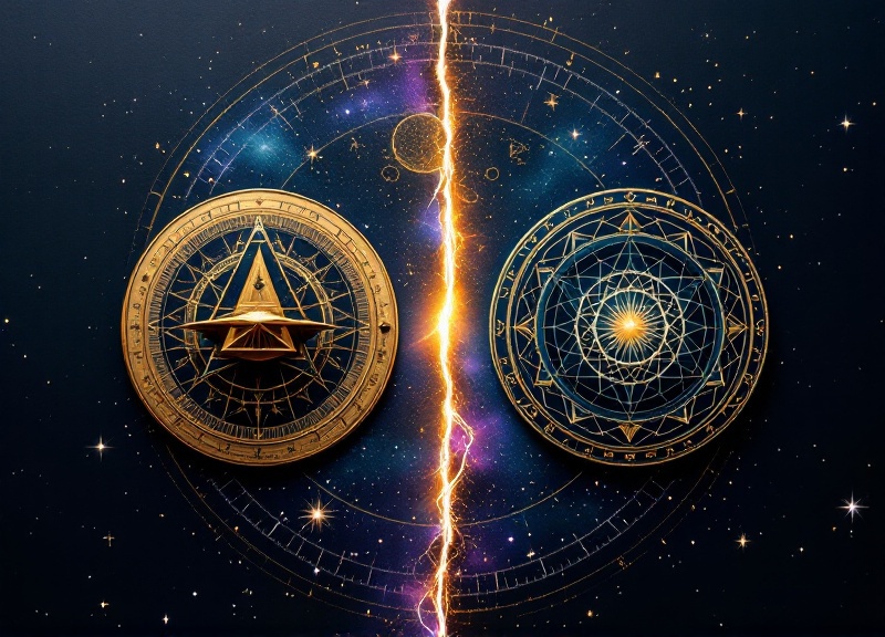 Neptune retrograde in Aries visualization showing spiritual awakening and soul transformation symbols