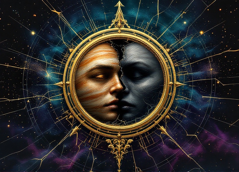 Creative artist confidently presenting work in warm golden light symbolizing Jupiter in Leo's heart-centered self-expression energy