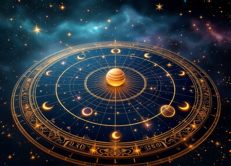Comparison chart showing Jupiter's position in Leo with key transit dates and zodiac wheel highlighting Leo placement for 2026-2027