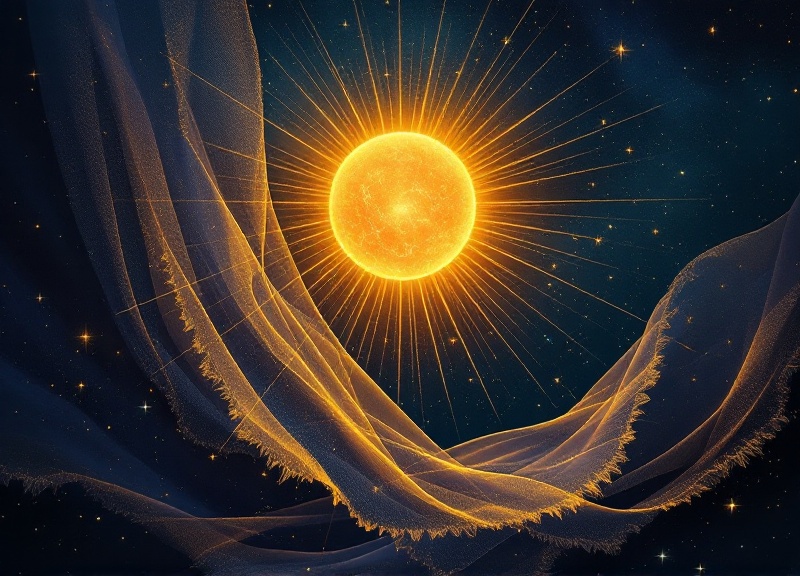 Person confidently presenting creative work in sunlit studio, symbolizing Leo season's expressive energy and restored Mercury communication