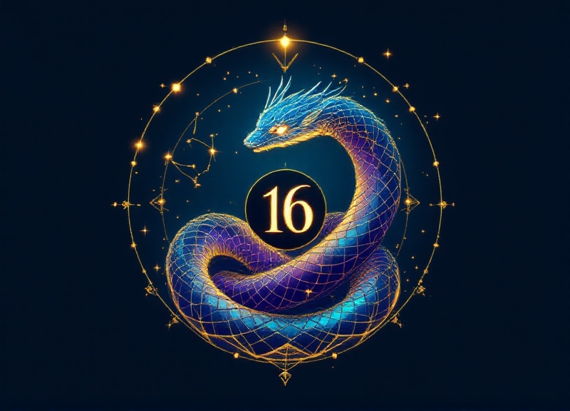 Vedic astrology chart showing Mercury at 16 degrees Cancer in Ashlesha nakshatra with planetary aspects