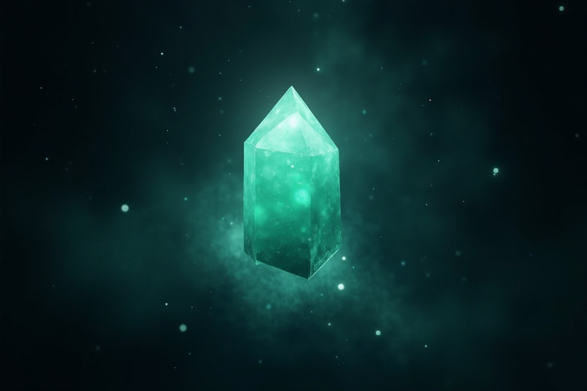 Amazonite crystal illustration