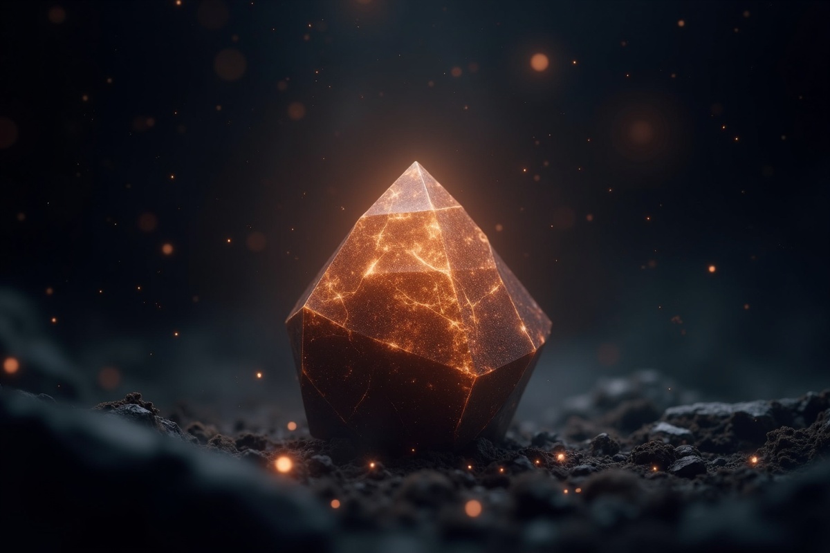 Bronzite crystal illustration