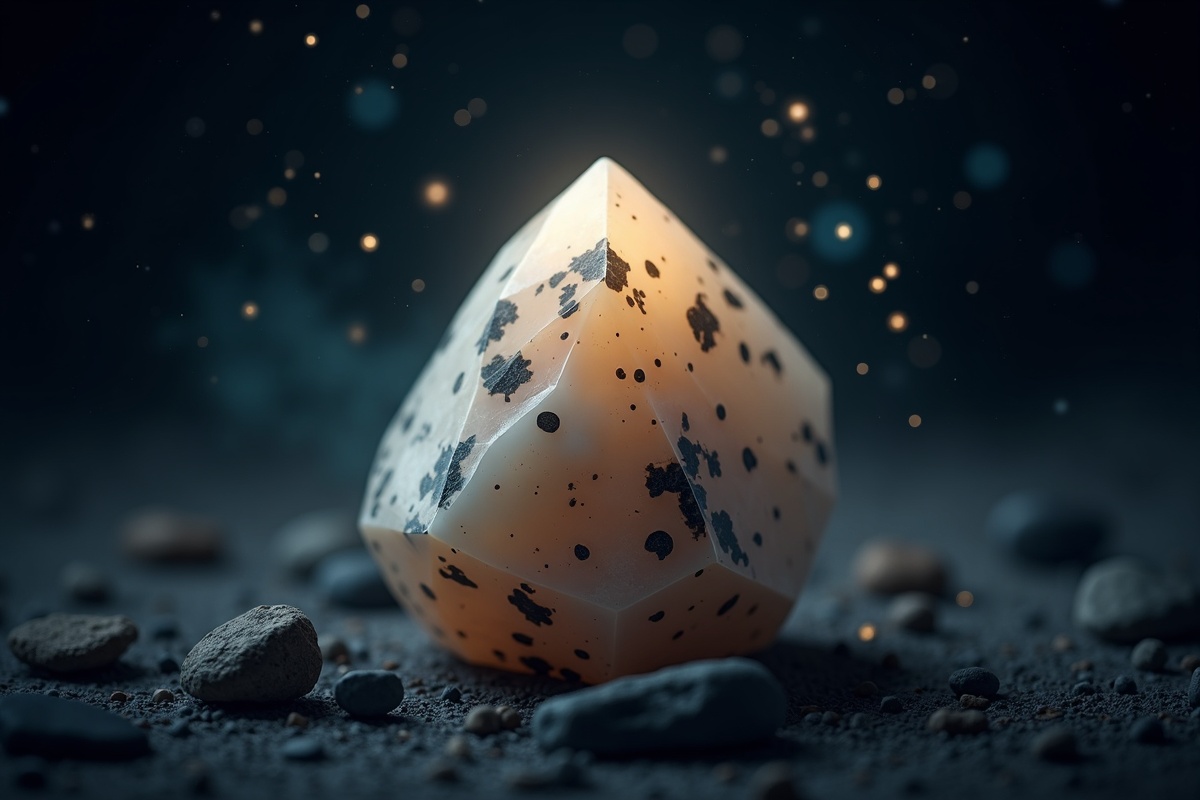 Dalmatian Jasper crystal illustration