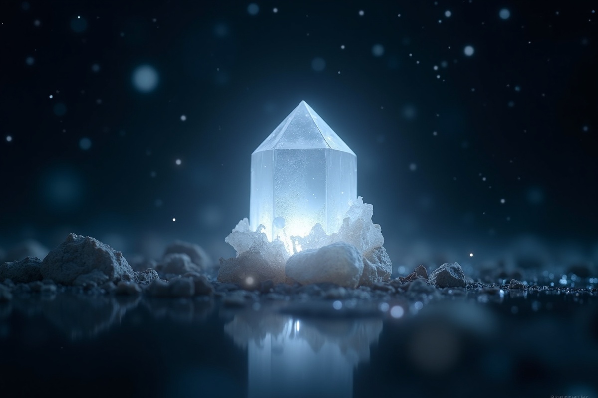 Pearl crystal illustration