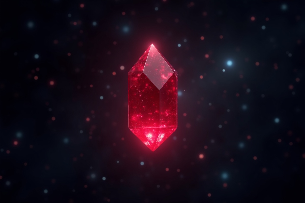 Spinel crystal illustration