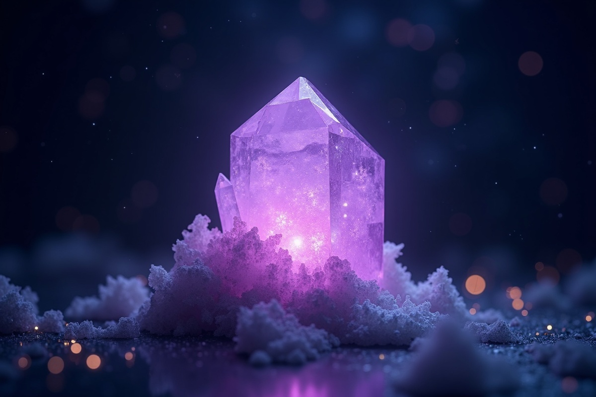 Spirit Quartz crystal illustration