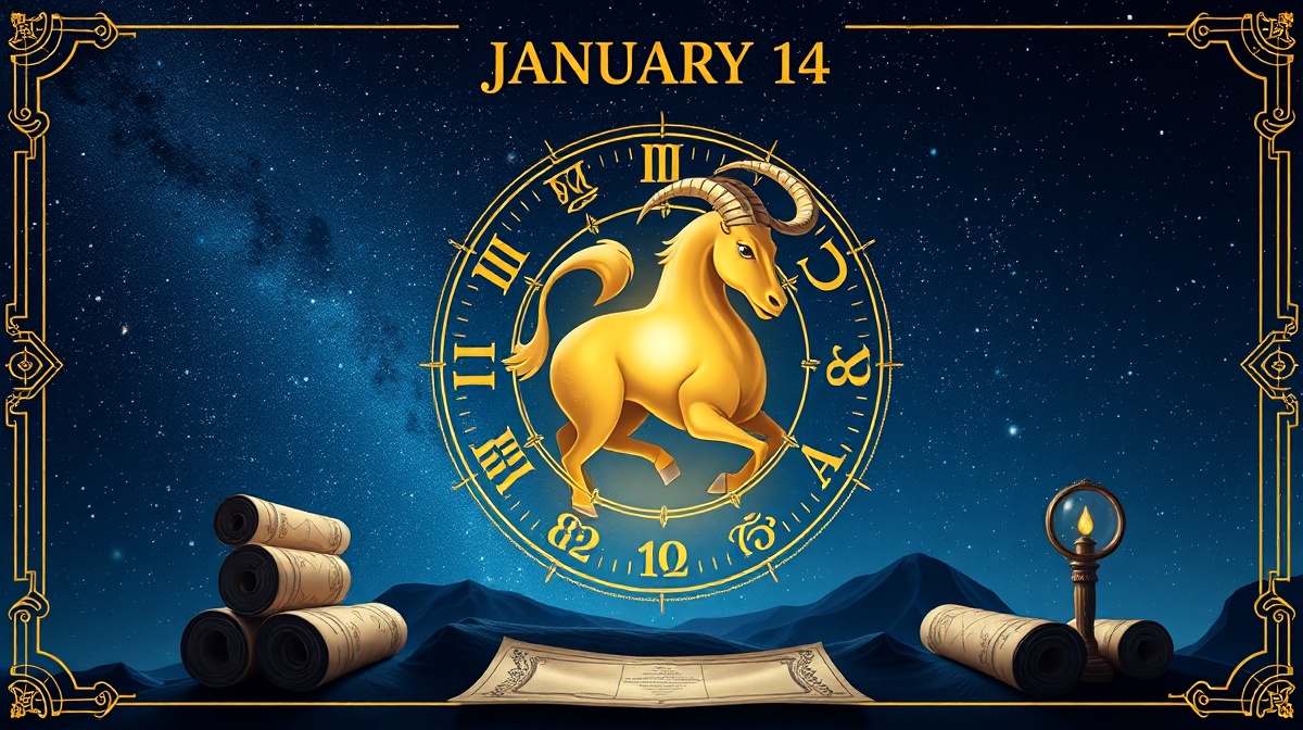 January 14 Zodiac Sign: The Ambitious Capricorn with Heart and Purpose