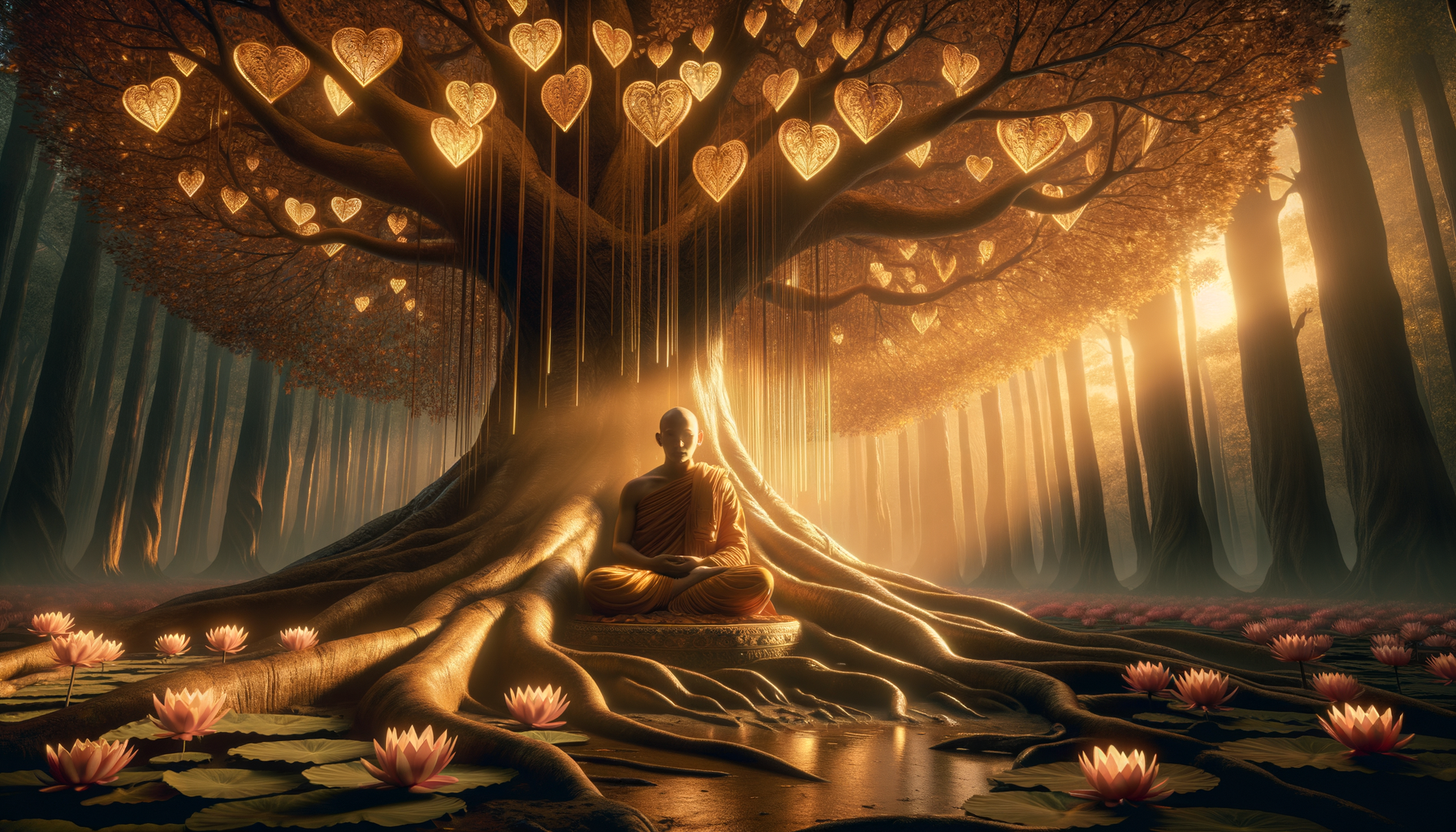 Lord Buddha Bodhi Enlightenment Wallpaper - cinematic wallpaper