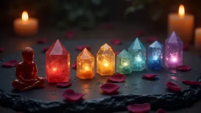 Chakra Energy Art cinematic wallpaper - free HD and 4K Chakra Energy Art Crystal Healing Wallpaper for desktop and phone