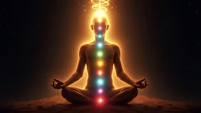Chakra Energy Art Seven Alignment Wallpaper - cosmic wallpaper