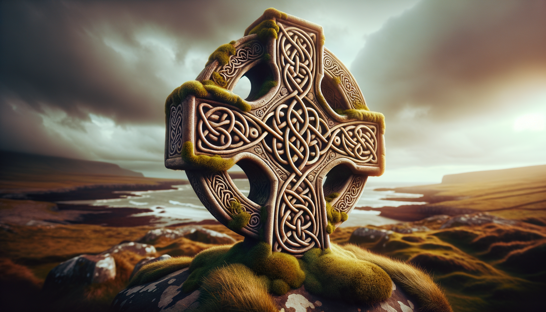 Cross / Christian Symbol Celtic Intricate Wallpaper - traditional wallpaper