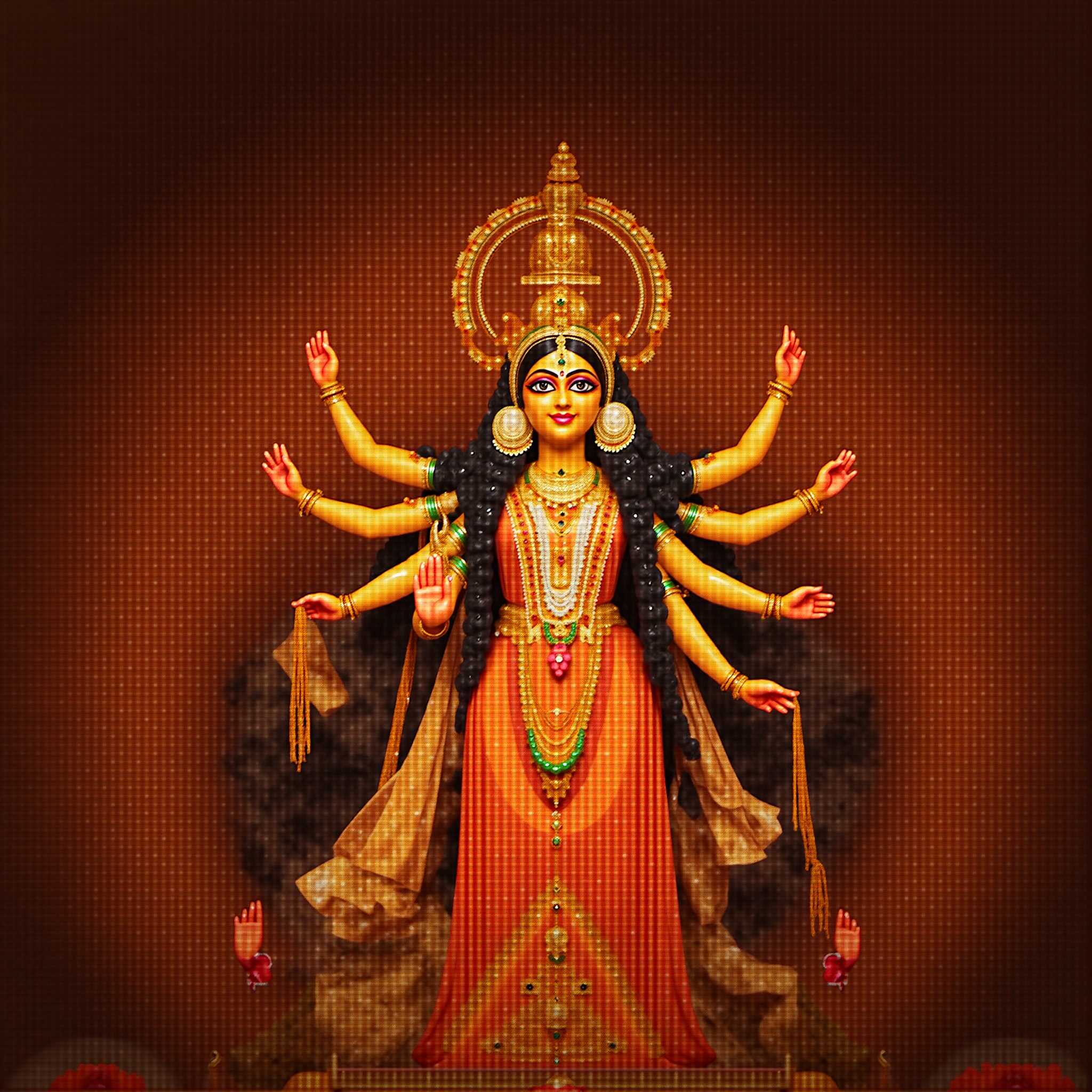 Goddess Durga festival wallpaper - free HD and 4K Goddess Durga Navratri Glory Wallpaper for desktop and phone