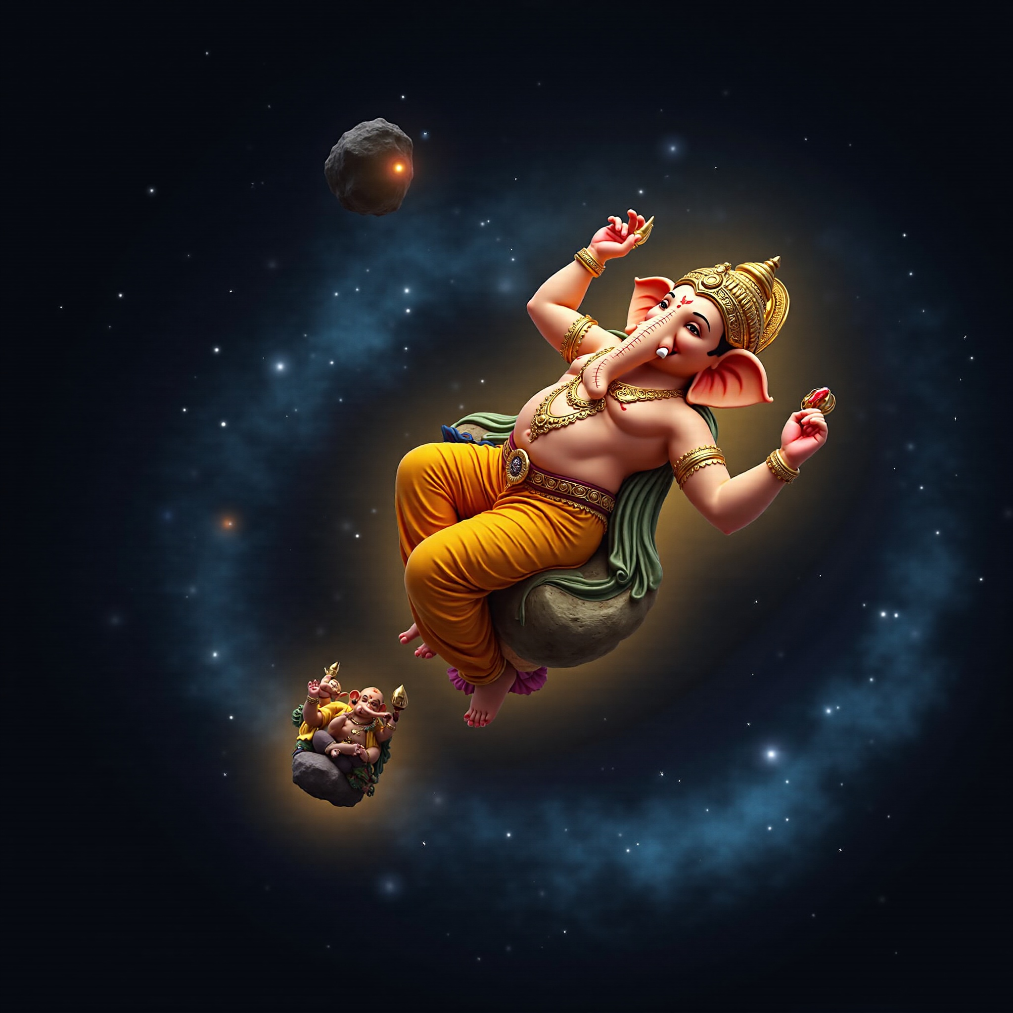 Lord Ganesh cosmic wallpaper - free HD and 4K Lord Ganesh Cosmic Remover Wallpaper for desktop and phone