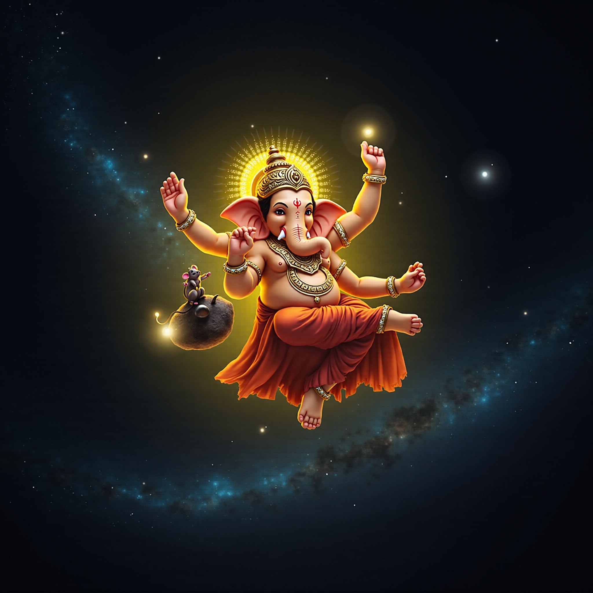 Lord Ganesh cosmic wallpaper - free HD and 4K Lord Ganesh Cosmic Remover Wallpaper for desktop and phone