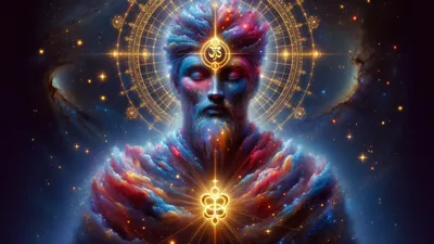 Guru Nanak cosmic wallpaper - free HD and 4K Guru Nanak Cosmic Oneness Wallpaper for desktop and phone