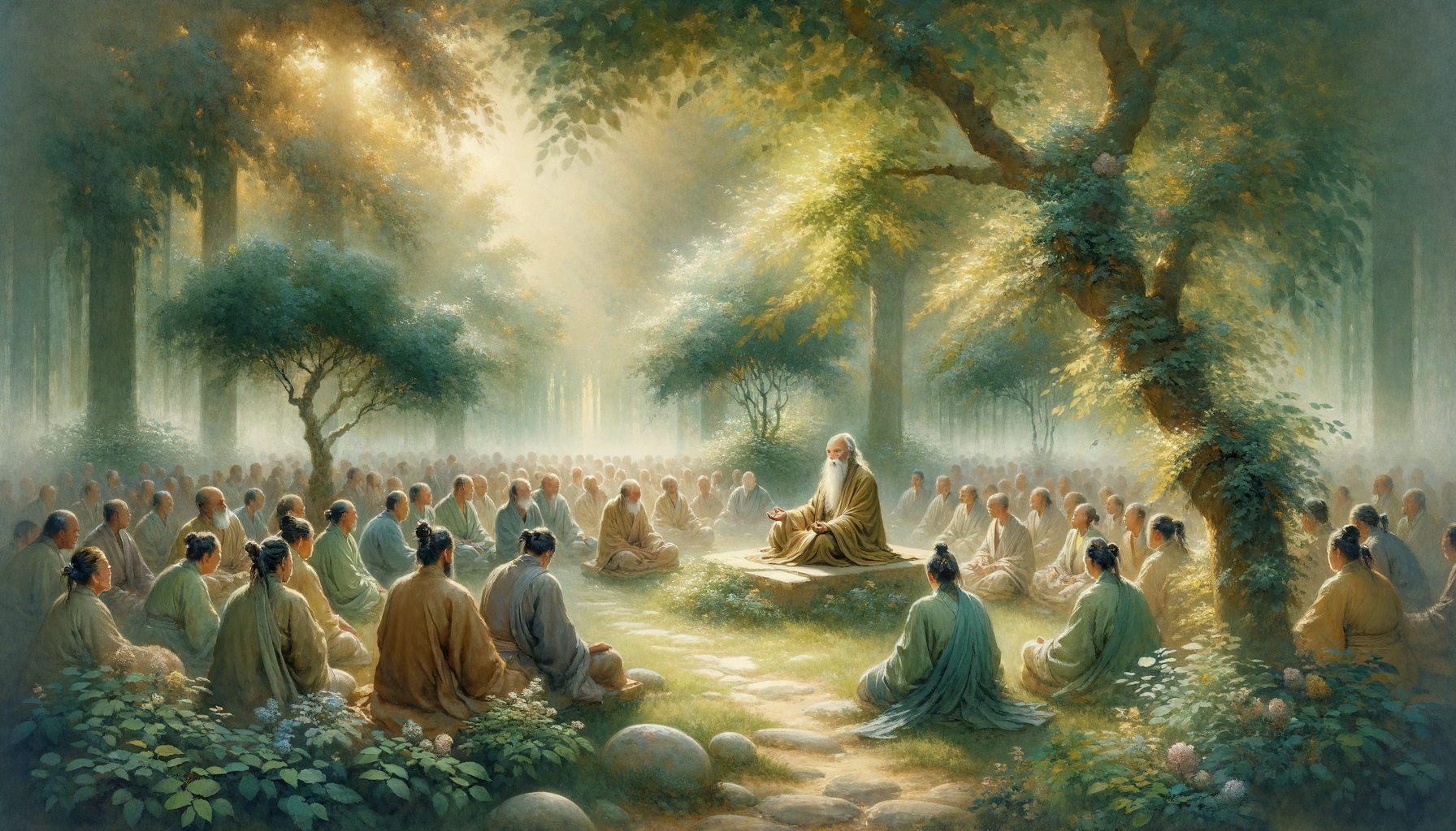 Guru Nanak Kartarpur Peace Wallpaper - watercolor wallpaper