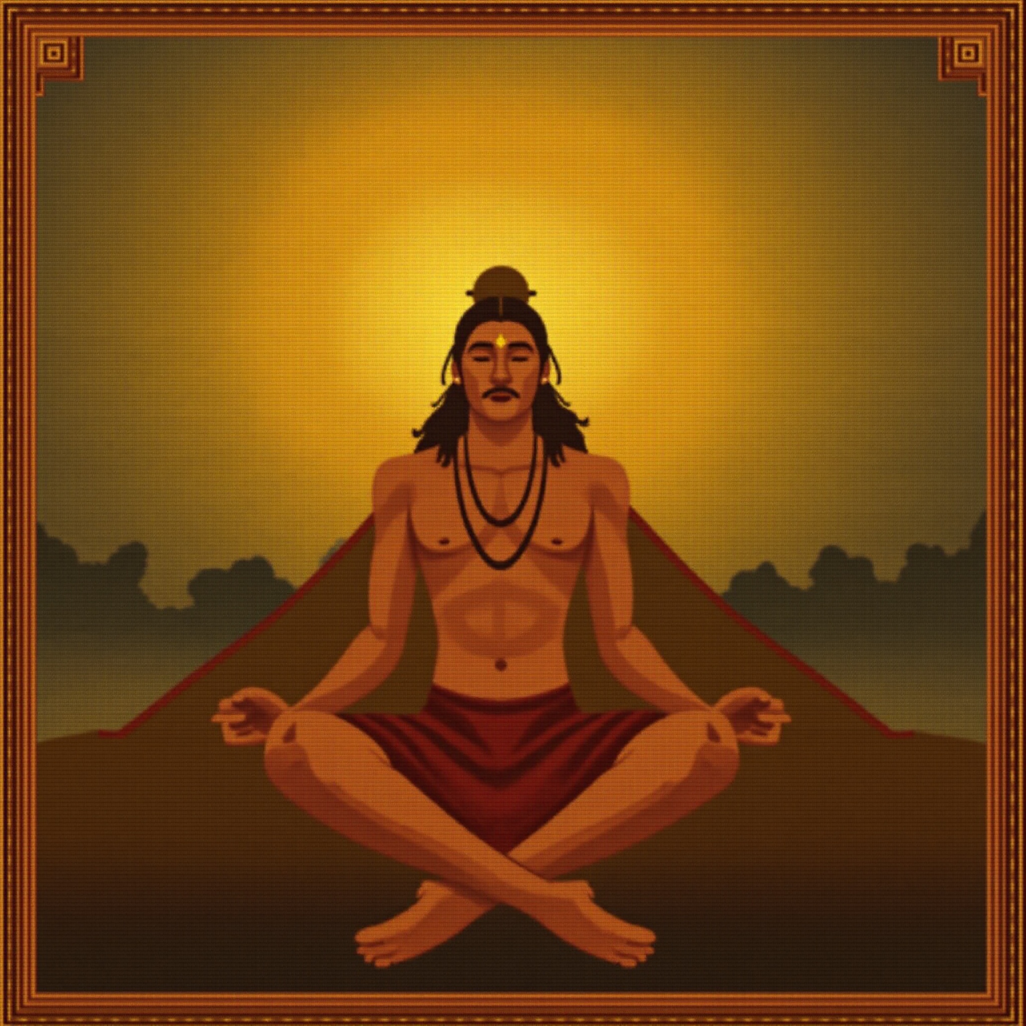 Lord Hanuman traditional wallpaper - free HD and 4K Lord Hanuman Meditation Mountain Wallpaper for desktop and phone