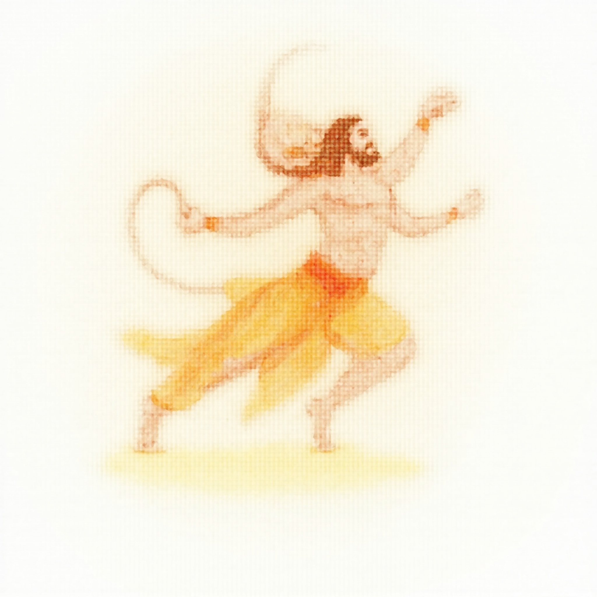 Lord Hanuman Watercolor Grace Wallpaper - watercolor wallpaper