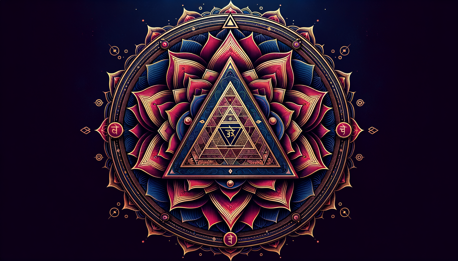 Goddess Kali Yantra Kali Wallpaper - geometric wallpaper