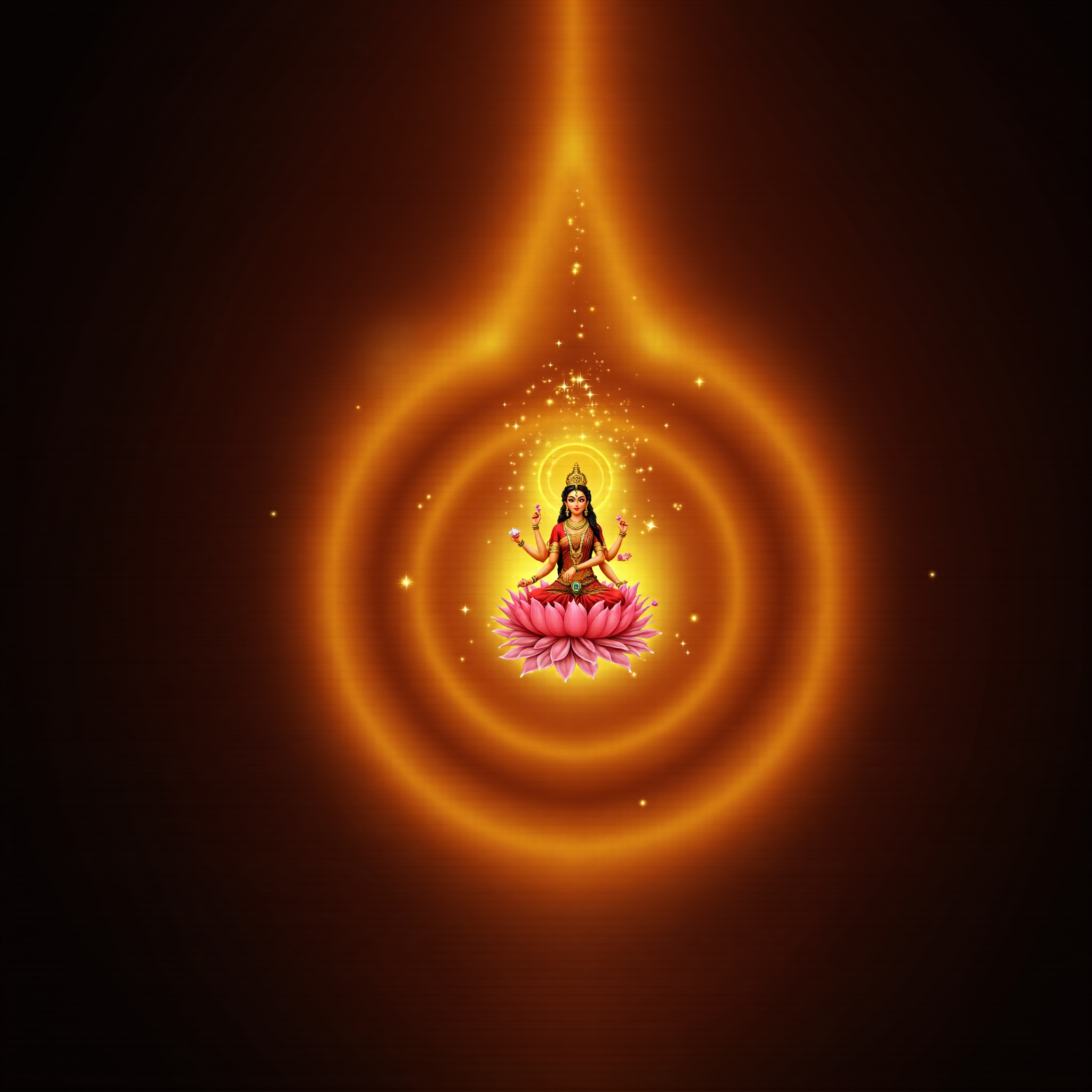 Goddess Lakshmi cosmic wallpaper - free HD and 4K Goddess Lakshmi Cosmic Prosperity Wallpaper for desktop and phone
