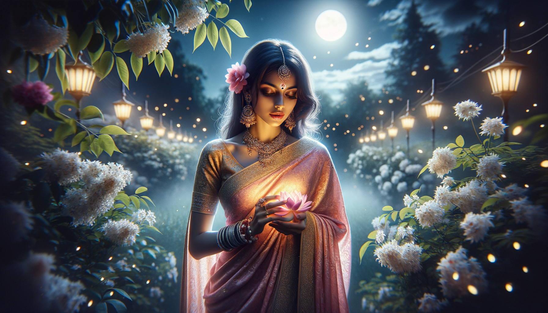 Radha Divine Love Wallpaper - cinematic wallpaper