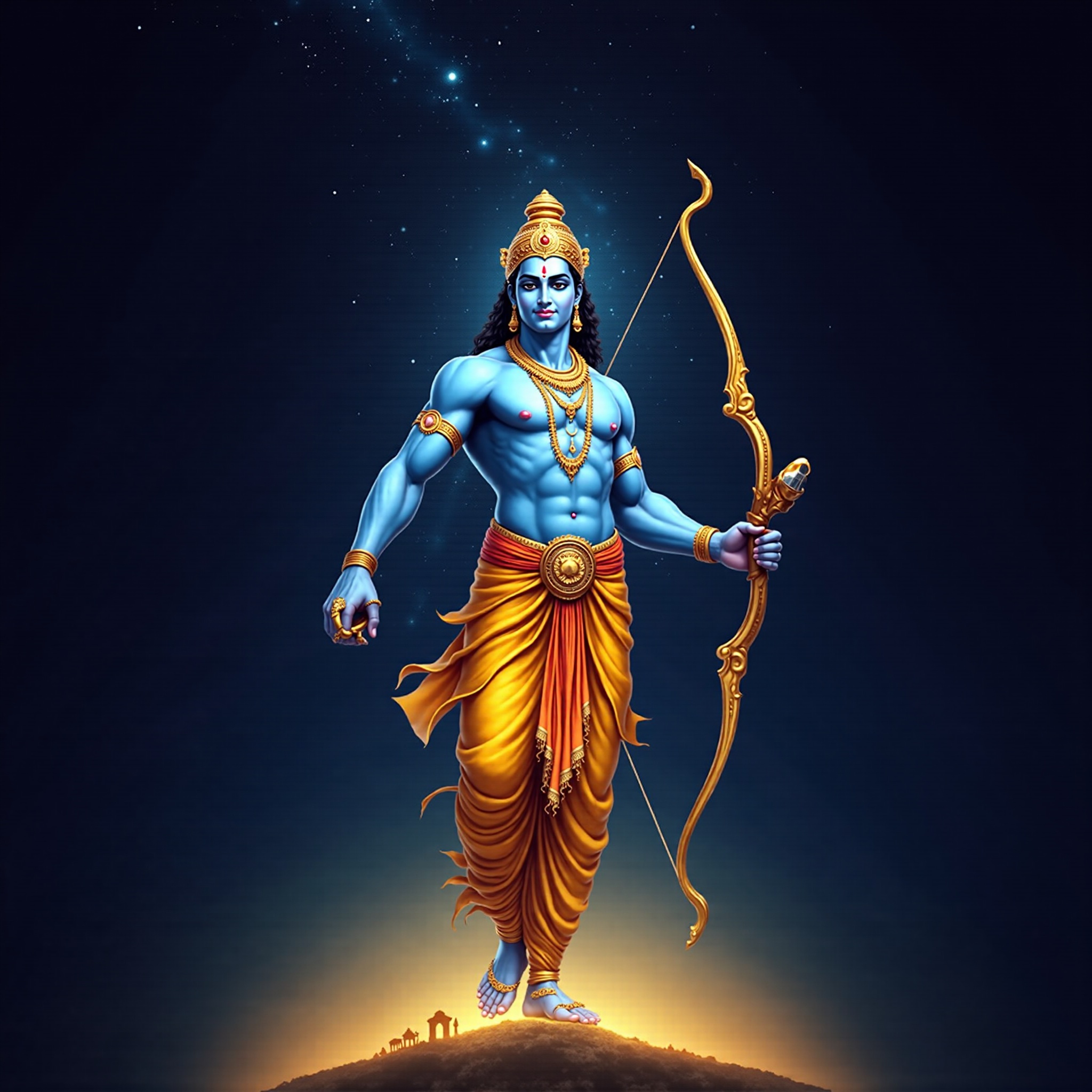 Lord Ram cosmic wallpaper - free HD and 4K Lord Ram Cosmic Avatar Wallpaper for desktop and phone