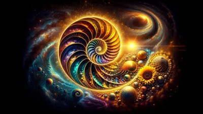 Sacred Geometry Golden Ratio Wallpaper - cosmic wallpaper
