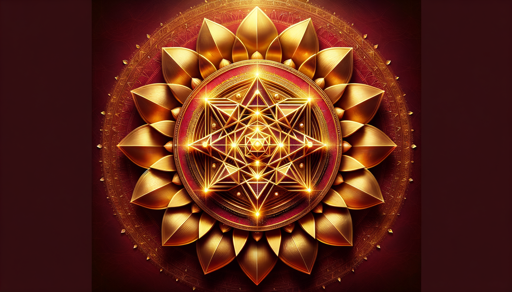 Sacred Geometry geometric wallpaper - free HD and 4K Sacred Geometry Sri Yantra Gold Wallpaper for desktop and phone