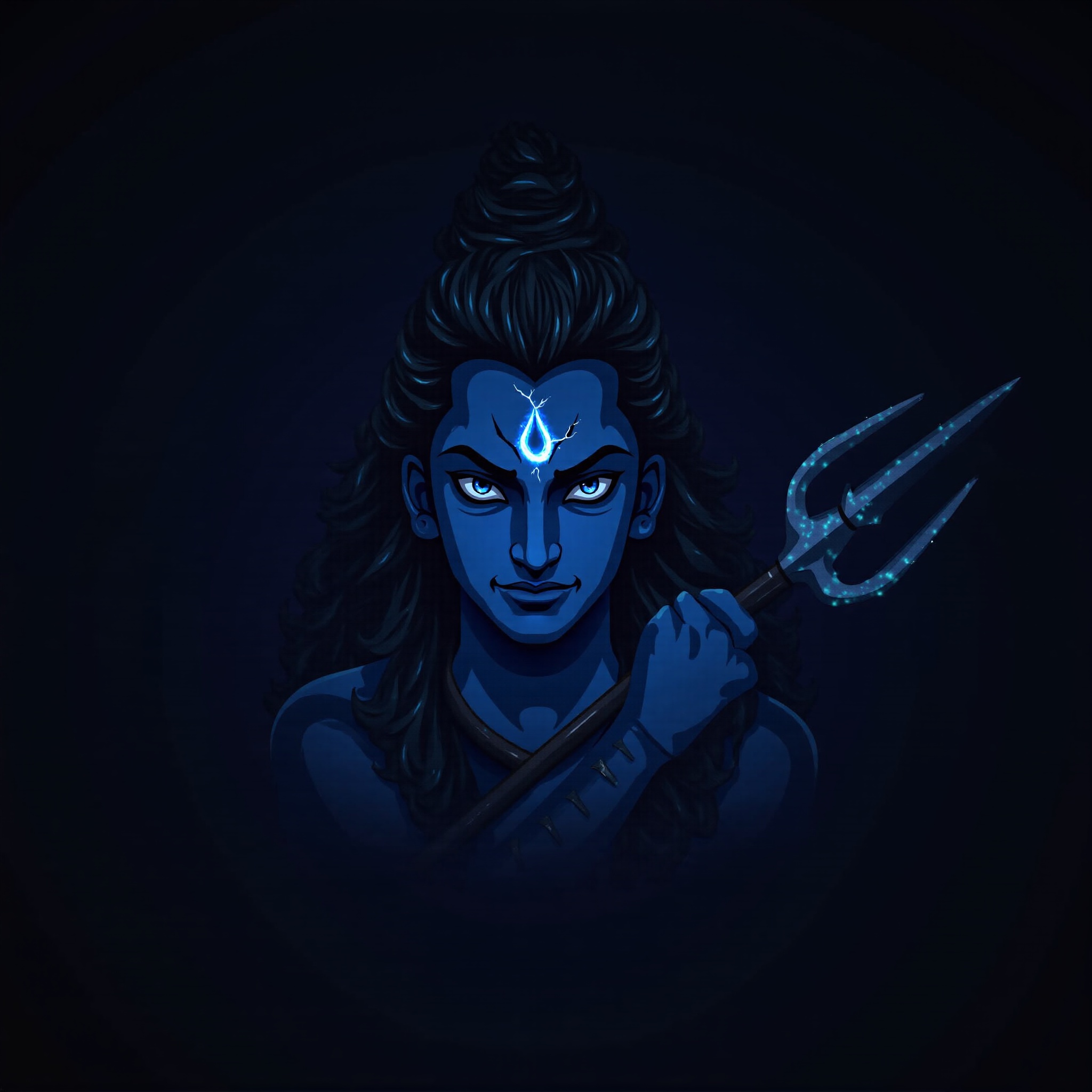 Lord Shiva dark amoled wallpaper - free HD and 4K Lord Shiva Dark Destroyer Wallpaper for desktop and phone