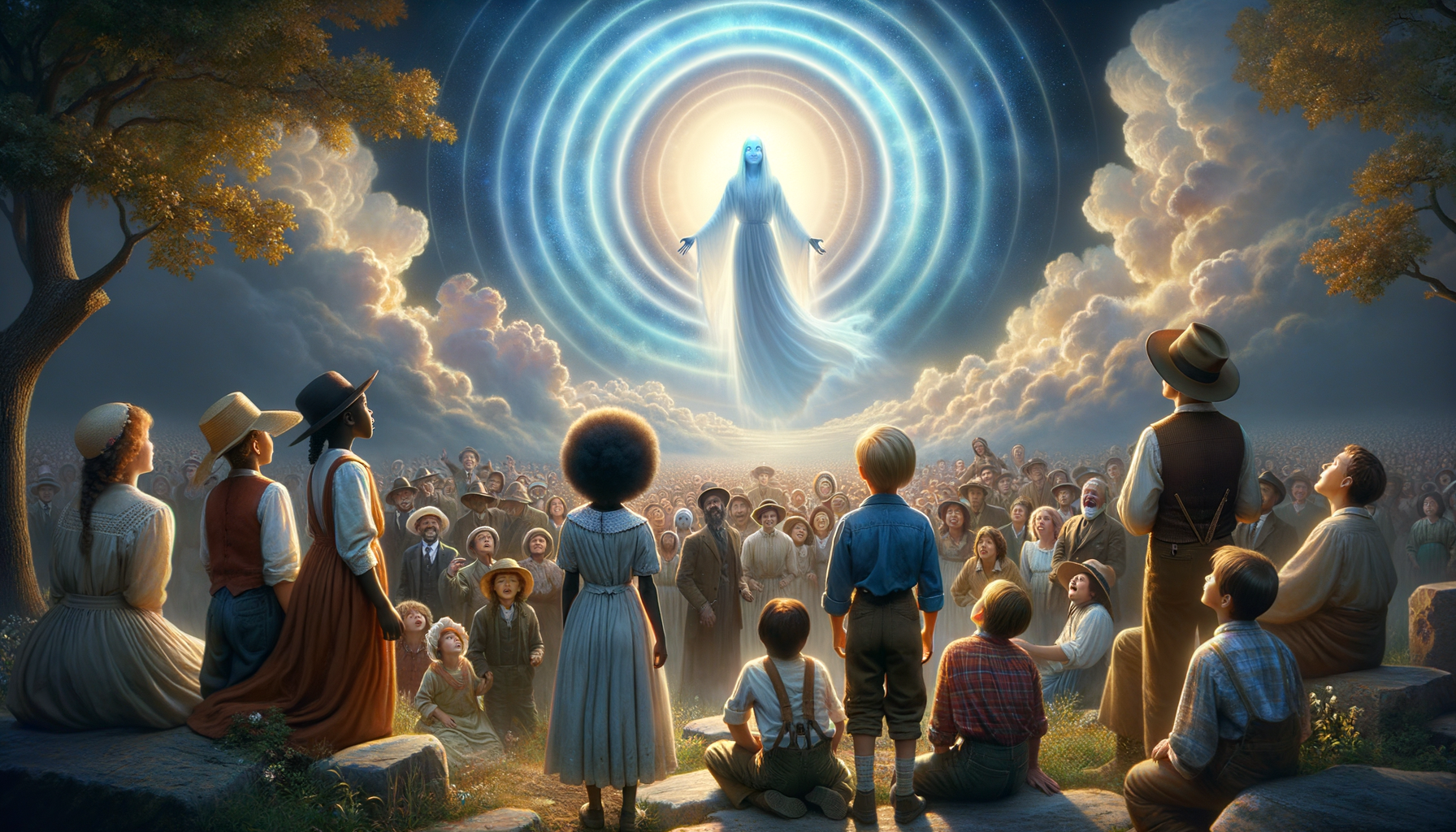 Virgin Mary Fatima Apparition Wallpaper - cinematic wallpaper